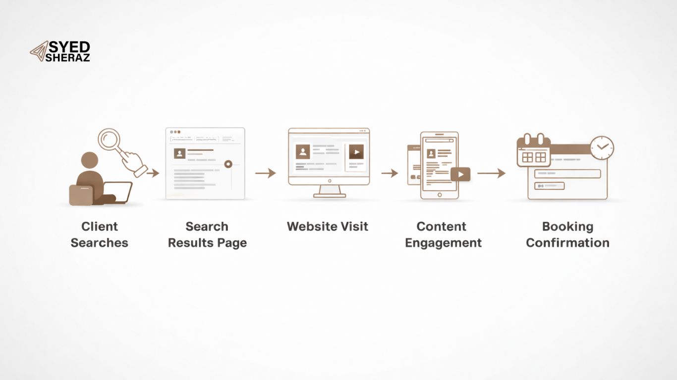 Step by Step How SEO Brings Clients to a Law Firm by Syed Sheraz